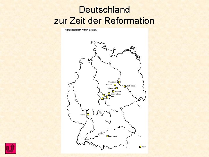 Deutschland zur Zeit der Reformation 