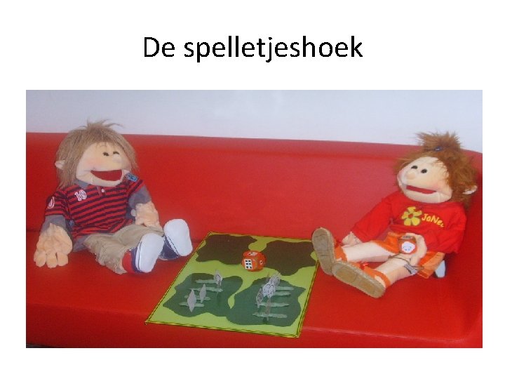 De spelletjeshoek 