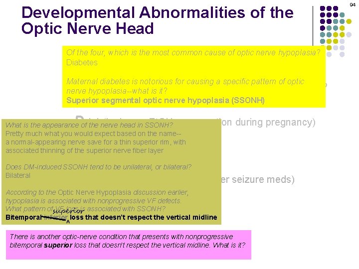 Developmental Abnormalities of the Optic Nerve Head Of the four, which is the most