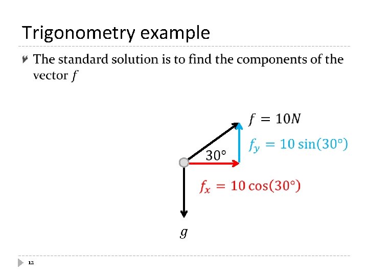 Trigonometry example 12 