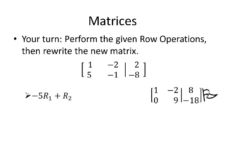 Matrices • P 