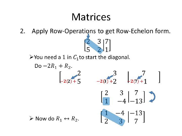 Matrices • 