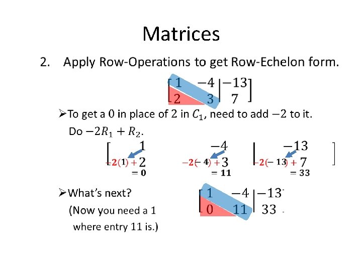 Matrices • 