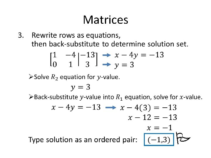 Matrices • P 