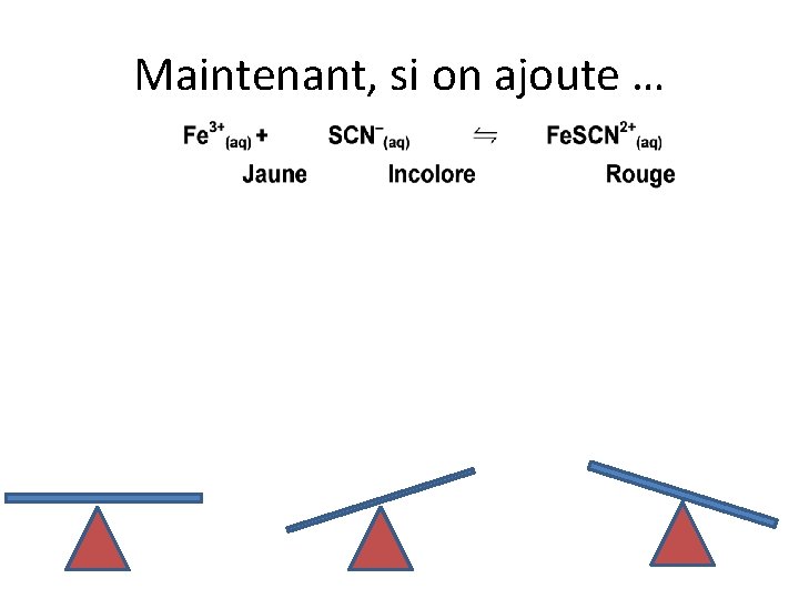 Maintenant, si on ajoute … 