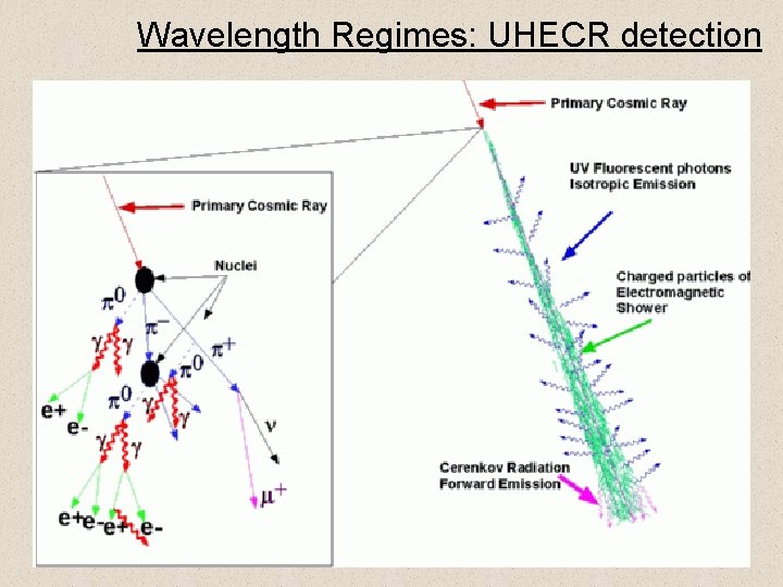 Wavelength Regimes: UHECR detection 47 