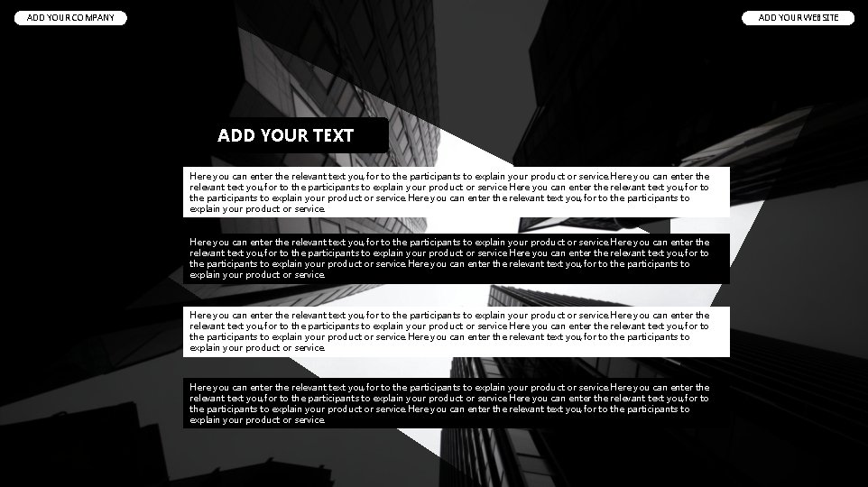 ADD YOUR COMPANY ADD YOUR WEBSITE ADD YOUR TEXT Here you can enter the ADD YOUR COMPANY ADD YOUR WEBSITE ADD YOUR TEXT Here you can enter the