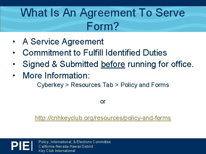 What Is An Agreement To Serve Form? • • A Service Agreement Commitment to