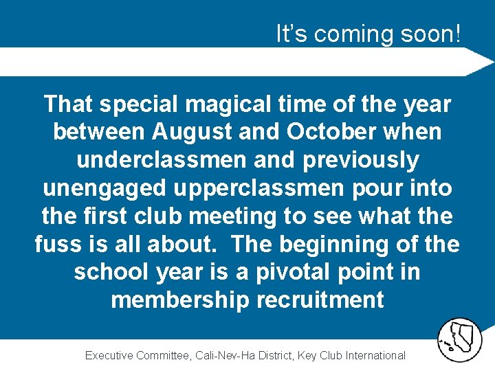 It’s coming soon! That special magical time of the year between August and October