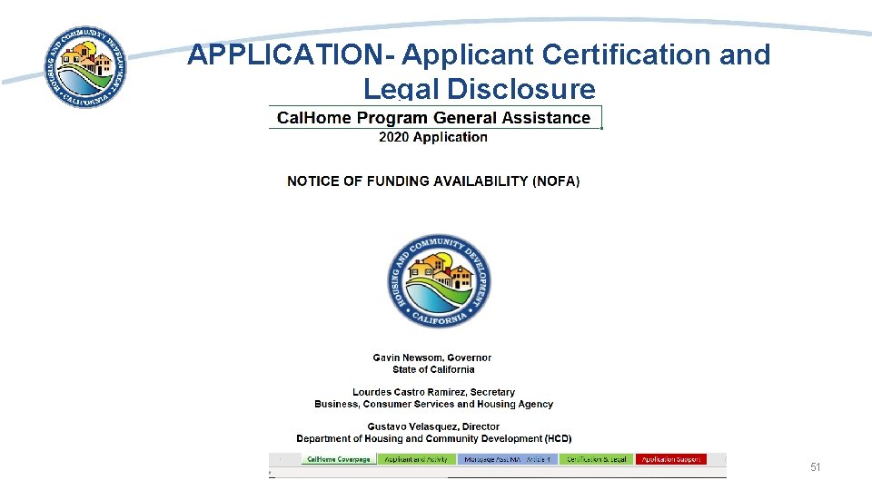 APPLICATION- Applicant Certification and Legal Disclosure • Picture of the Applicant Certification and Legal