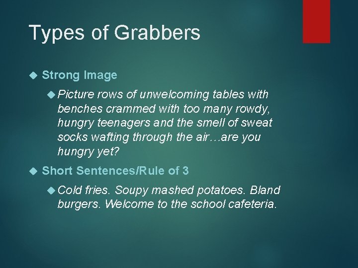 Types of Grabbers Strong Image Picture rows of unwelcoming tables with benches crammed with