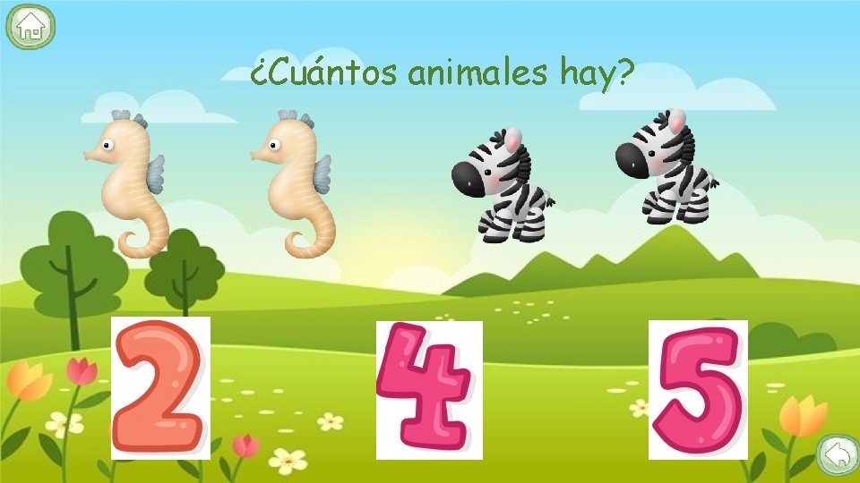 ¿Cuántos animales hay? 