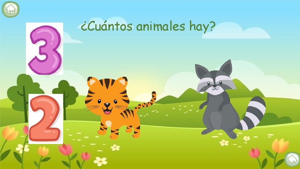 ¿Cuántos animales hay? 