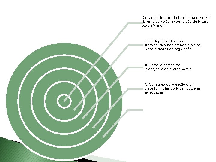 O grande desafio do Brasil é dotar o Pais de uma estratégia com visão