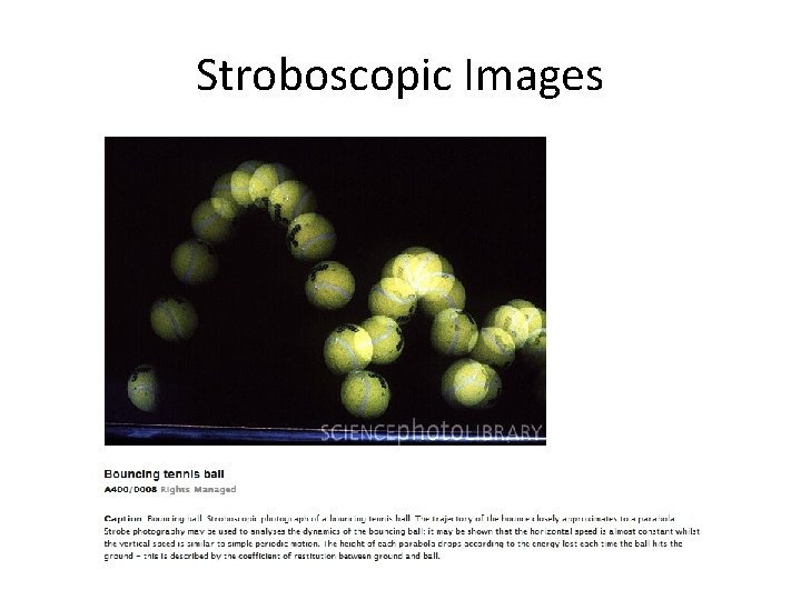 Stroboscopic Images 