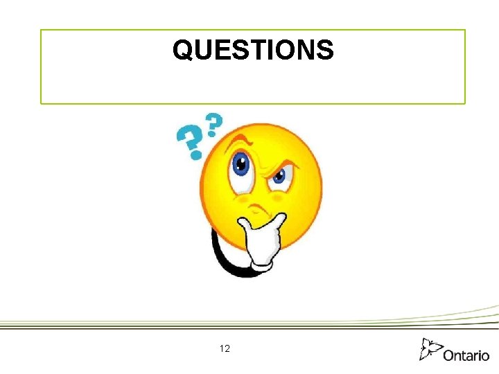 QUESTIONS 12 