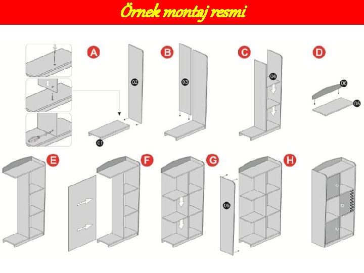 Örnek montaj resmi 