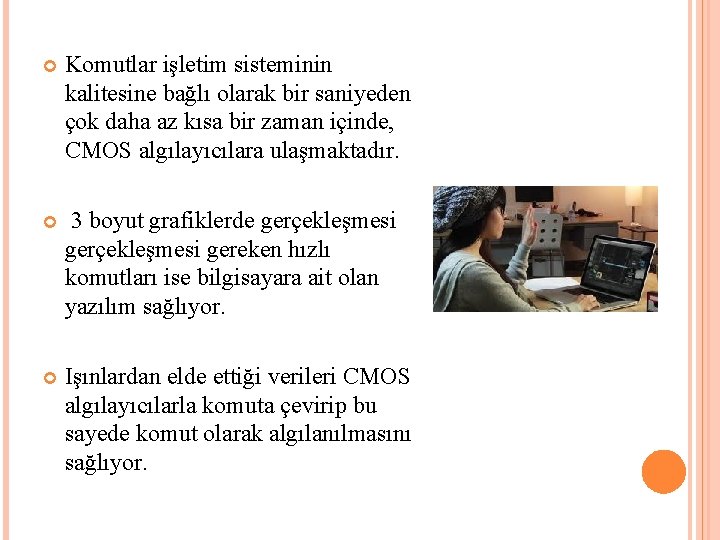 Komutlar işletim sisteminin kalitesine bağlı olarak bir saniyeden çok daha az kısa bir Komutlar işletim sisteminin kalitesine bağlı olarak bir saniyeden çok daha az kısa bir