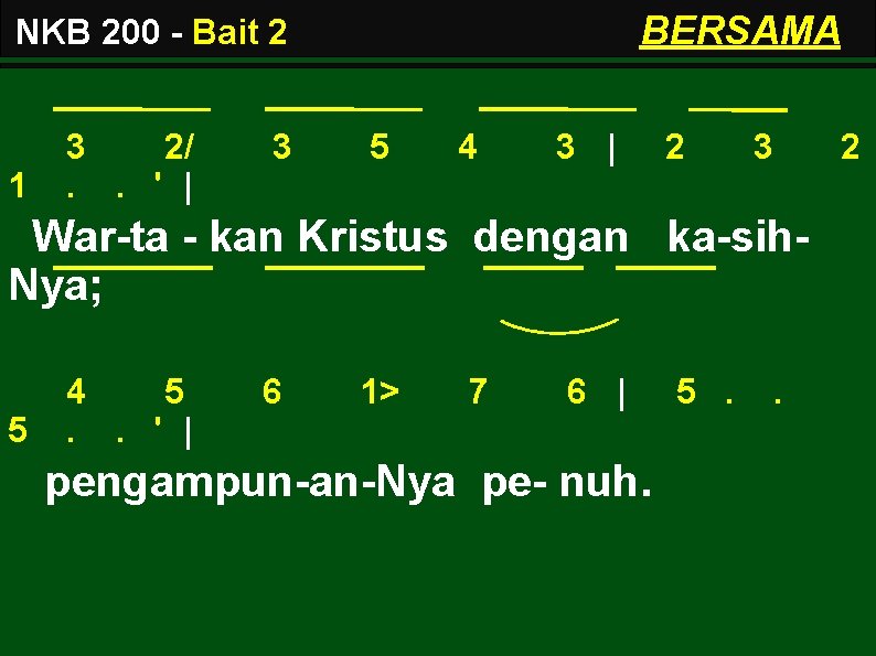 BERSAMA NKB 200 - Bait 2 1 3 2/. . ' | 3 5