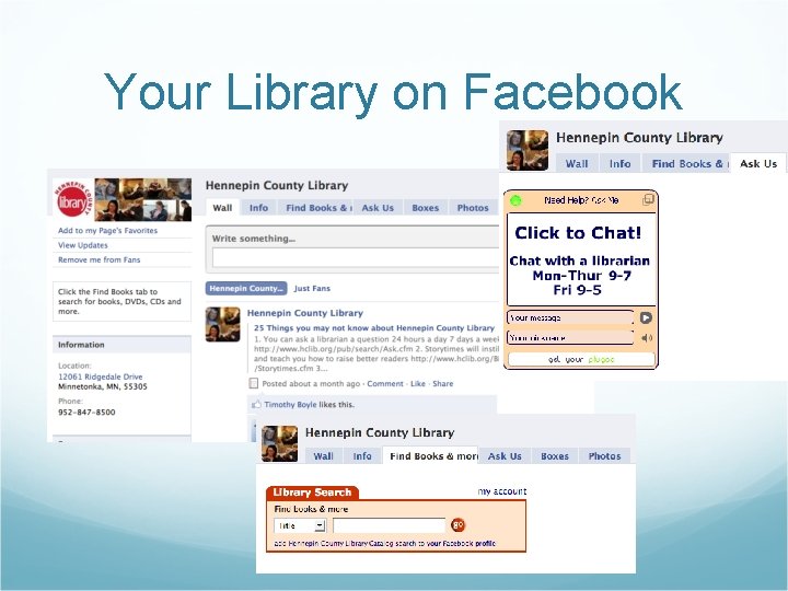 Your Library on Facebook 
