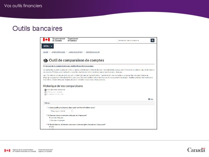 Outils bancaires 