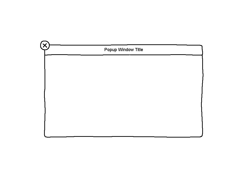 Popup Window Title Popup Window Title