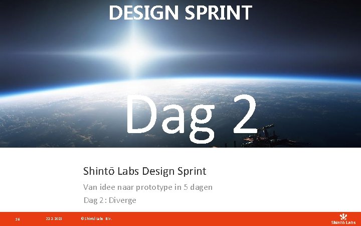 DESIGN SPRINT Dag 2 Shintō Labs Design Sprint Van idee naar prototype in 5