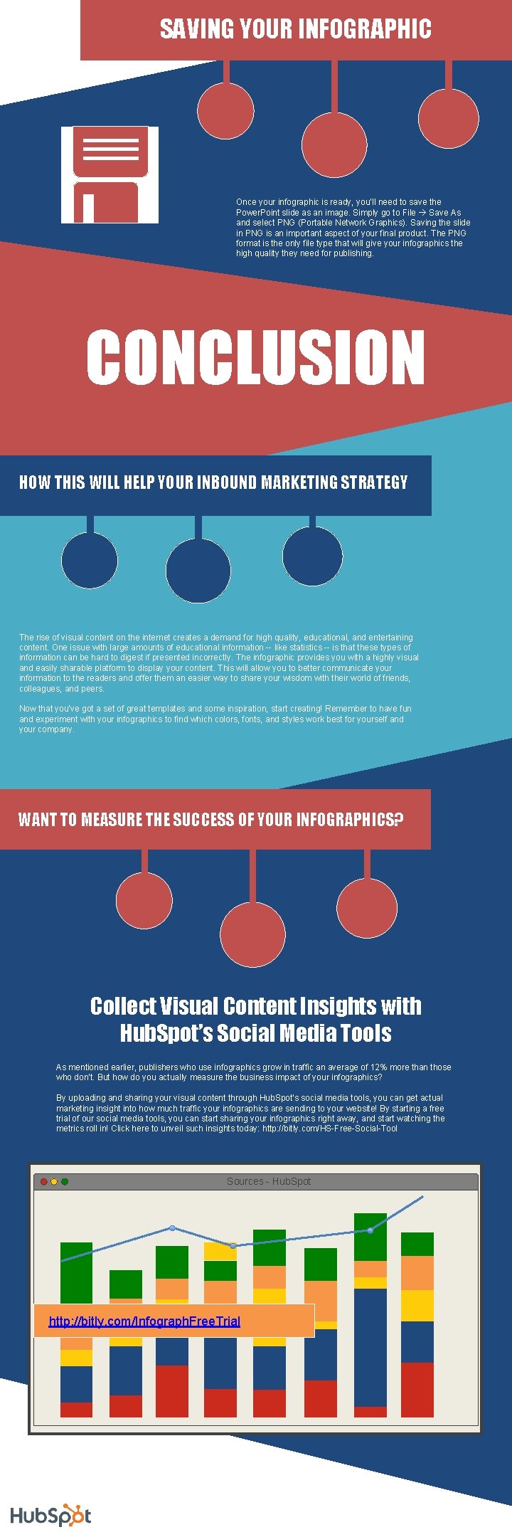 SAVING YOUR INFOGRAPHIC Once your infographic is ready, you’ll need to save the Power.