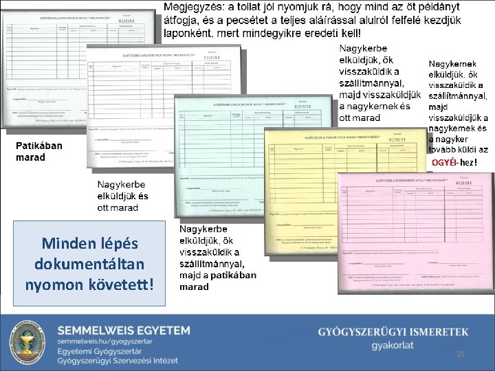 OGYÉI-hez! Minden lépés dokumentáltan nyomon követett! 21 