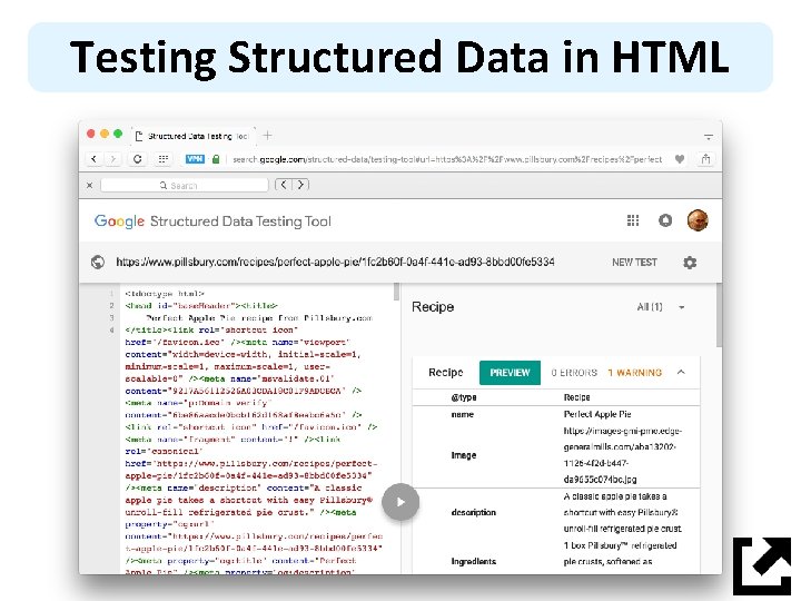Testing Structured Data in HTML 