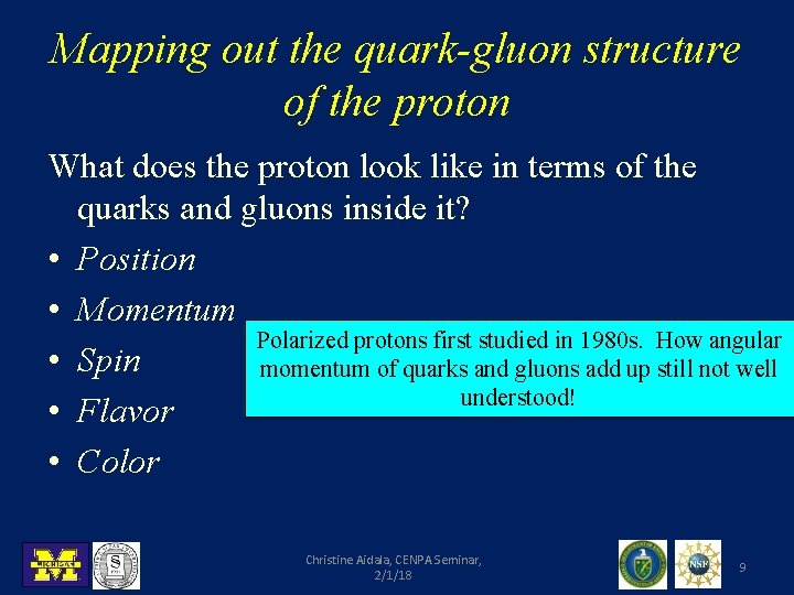 Mapping out the quark-gluon structure of the proton What does the proton look like