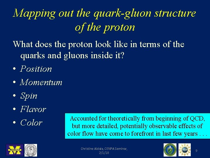Mapping out the quark-gluon structure of the proton What does the proton look like