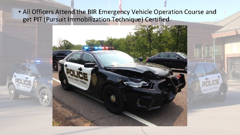 Mille Lacs Tribal Police Department Dedicated to Service