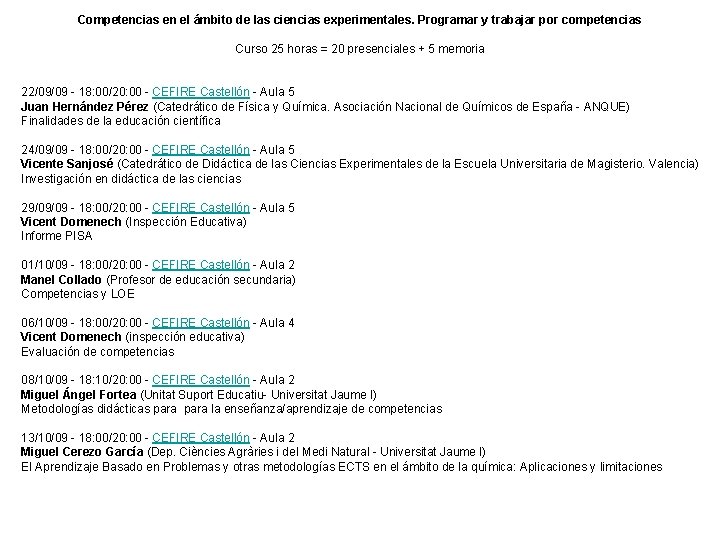 Competencias en el mbito de las ciencias experimentales