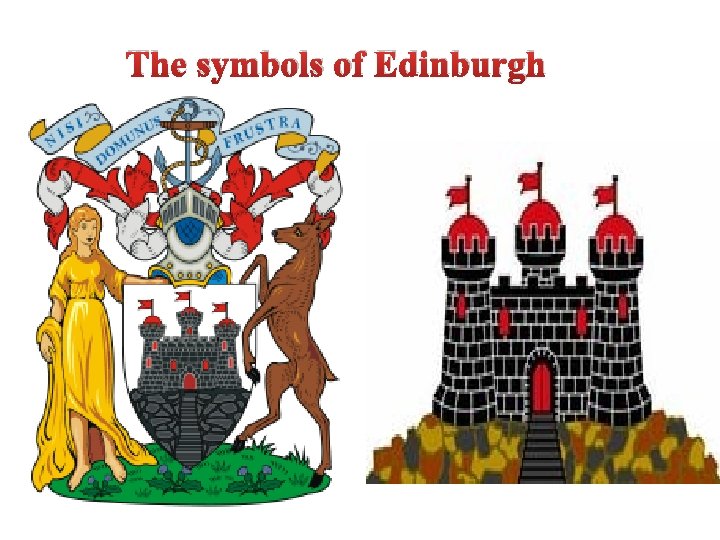 The symbols of Edinburgh 