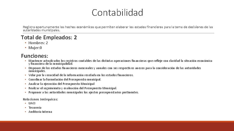 Contabilidad Registra oportunamente los hechos económicos que permiten elaborar los estados financieros para la