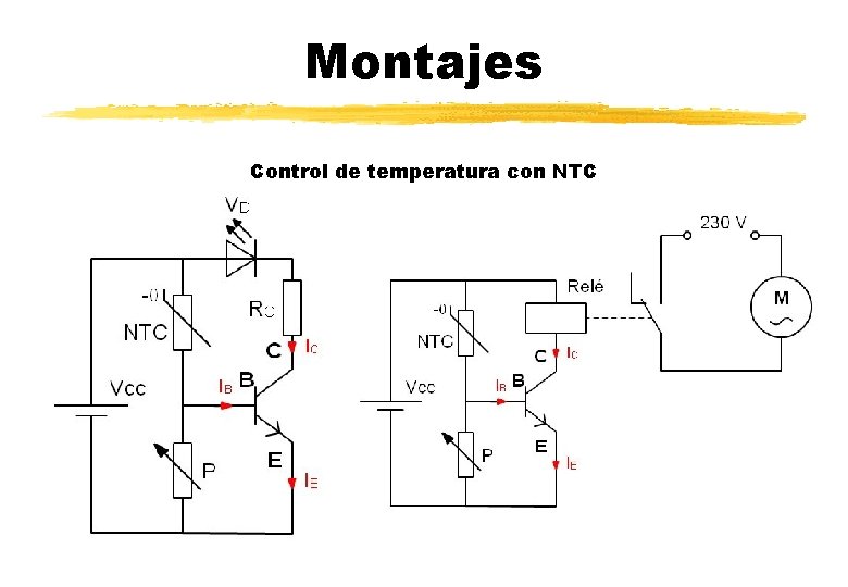 Montajes Control de temperatura con NTC 