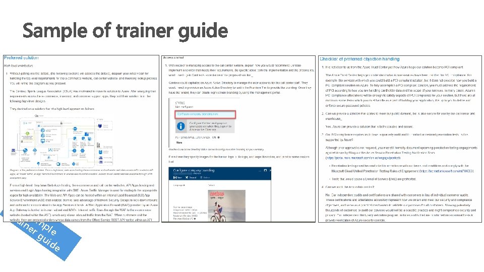 tra Sam ine p r g le uid e 