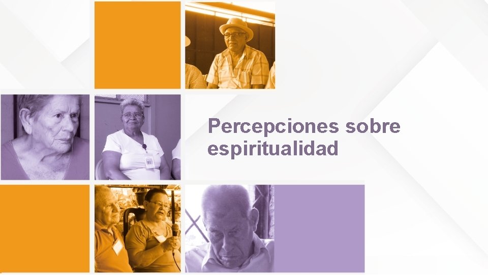 Percepciones sobre espiritualidad 