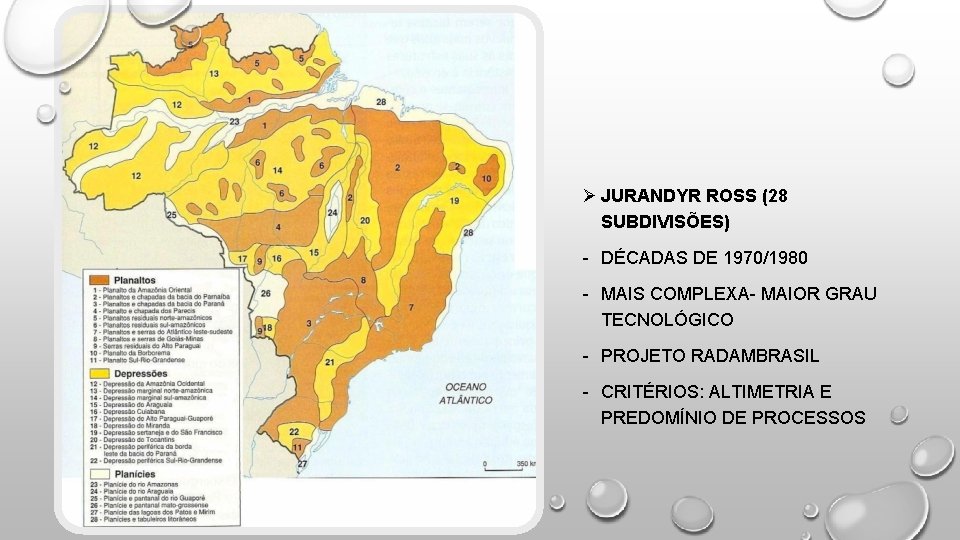 Ø JURANDYR ROSS (28 SUBDIVISÕES) - DÉCADAS DE 1970/1980 - MAIS COMPLEXA- MAIOR GRAU