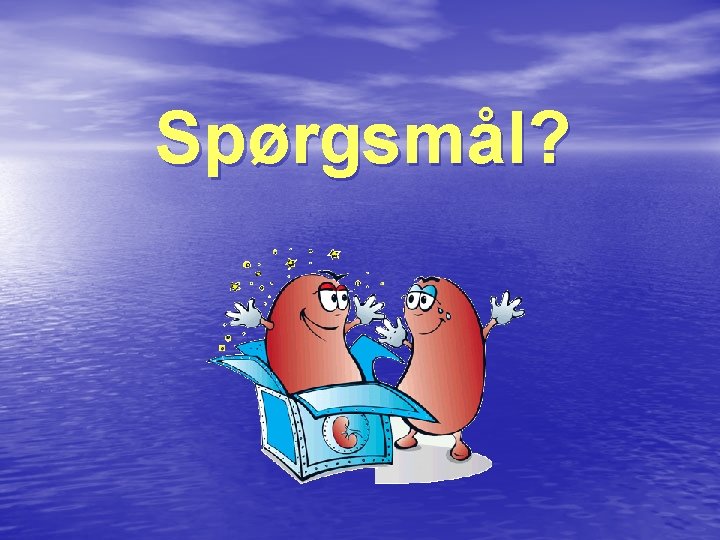 Spørgsmål? 