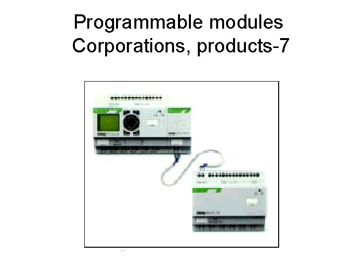 Programmable modules Corporations, products-7 