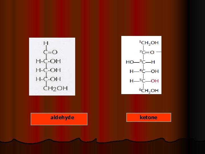 aldehyde ketone 