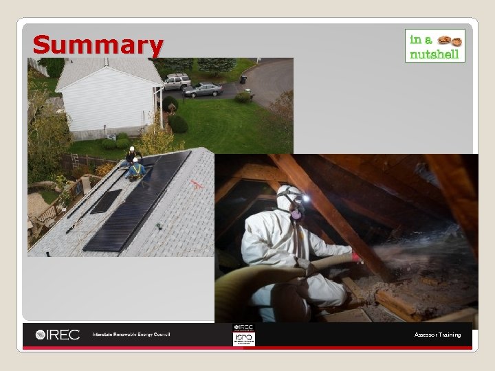 Summary Assessor Training 