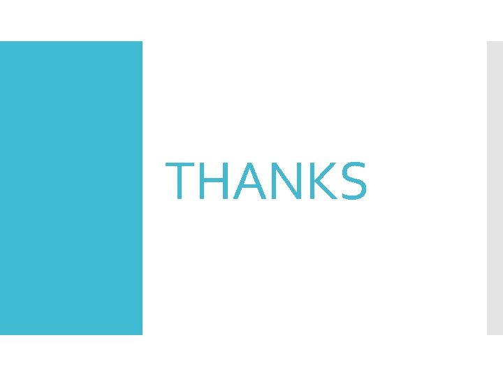 THANKS 