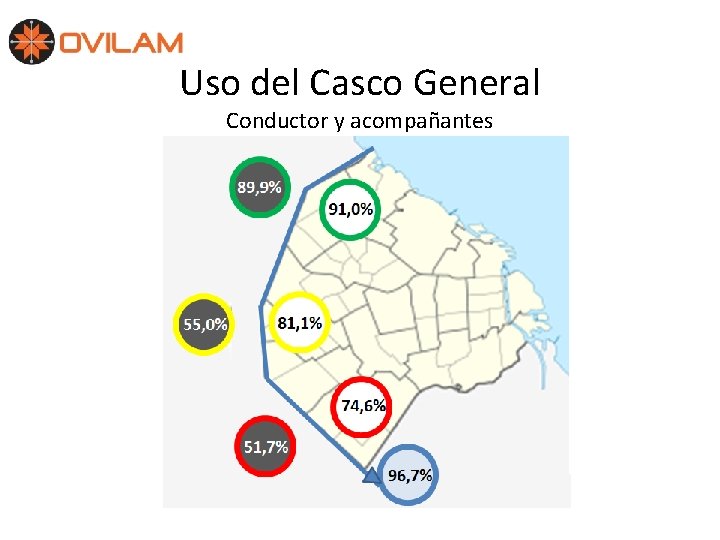 Uso del Casco General Conductor y acompañantes 