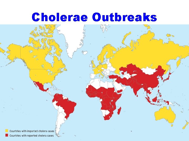 Cholerae Outbreaks Dr. T. V. Rao MD 8 