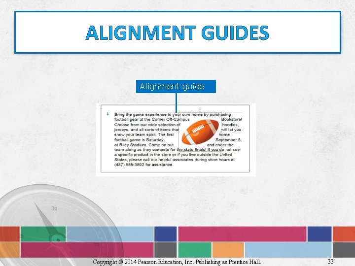 ALIGNMENT GUIDES Alignment guide Copyright © 2014 Pearson Education, Inc. Publishing as Prentice Hall.
