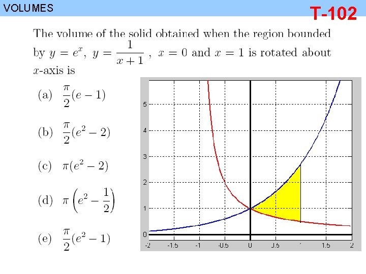 VOLUMES T-102 