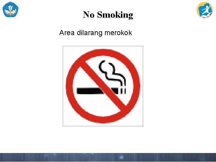 No Smoking Area dilarang merokok 